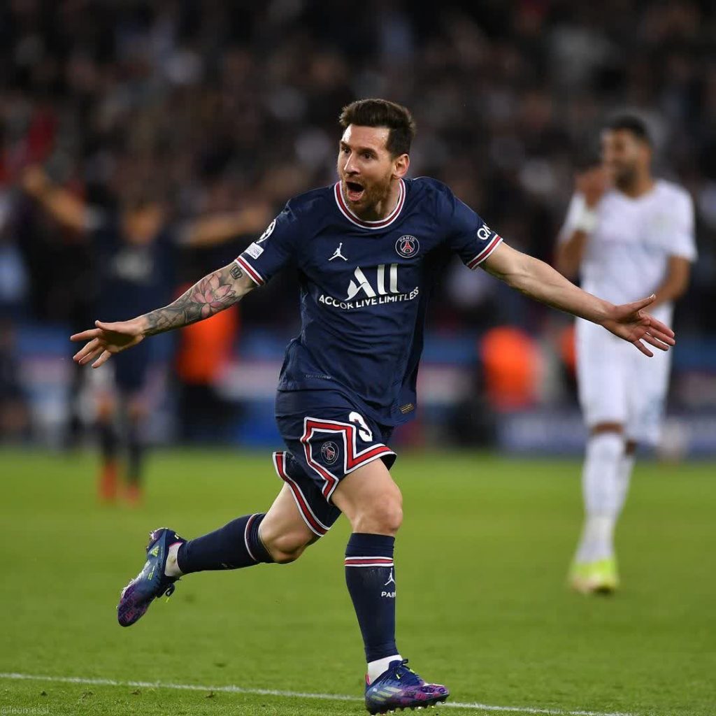 El primer gol de Messi con el PSG