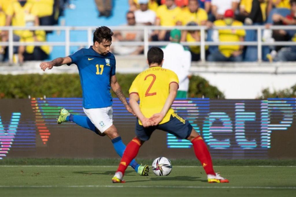 El once inicial que tendría Colombia frente a Brasil